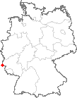 Karte Hüttingen bei Lahr